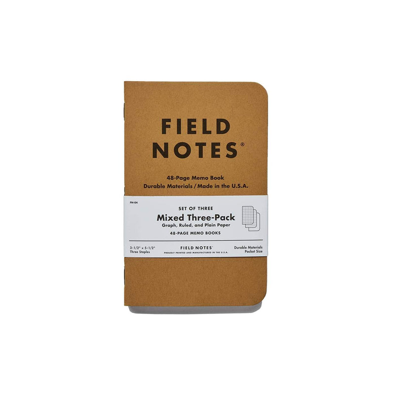 Field Notes - Mixed Set of 3
