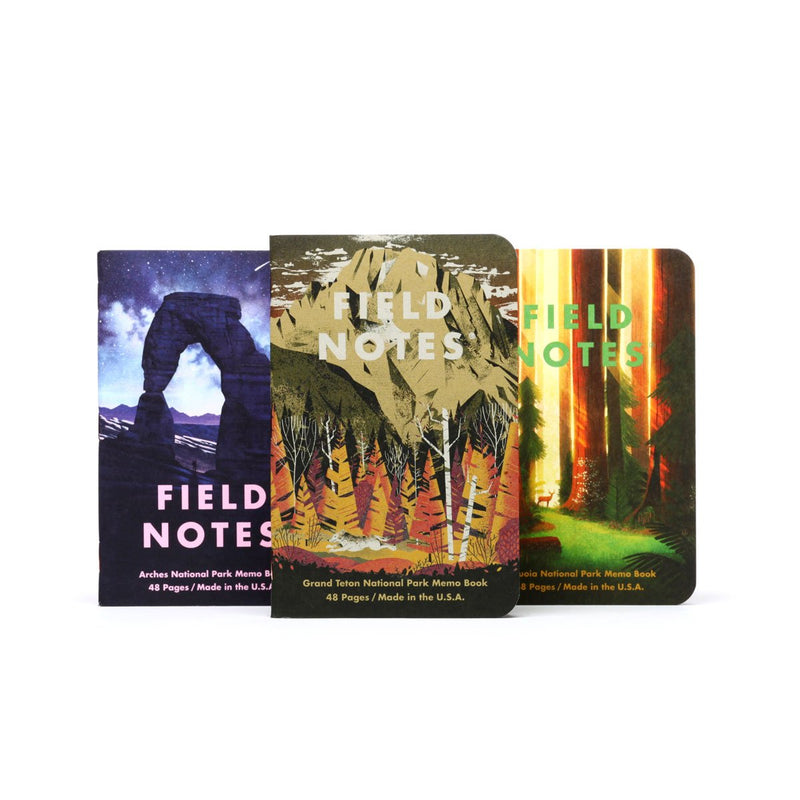 Field Notes - National Parks - Pack D