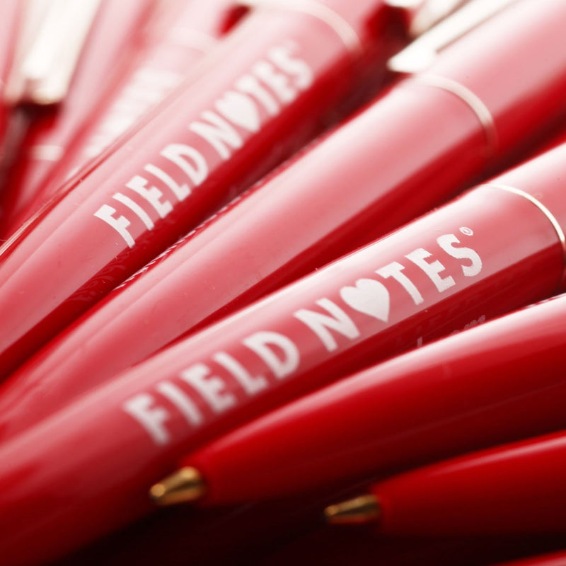 Field Notes Clic Pen 6-Pack Red