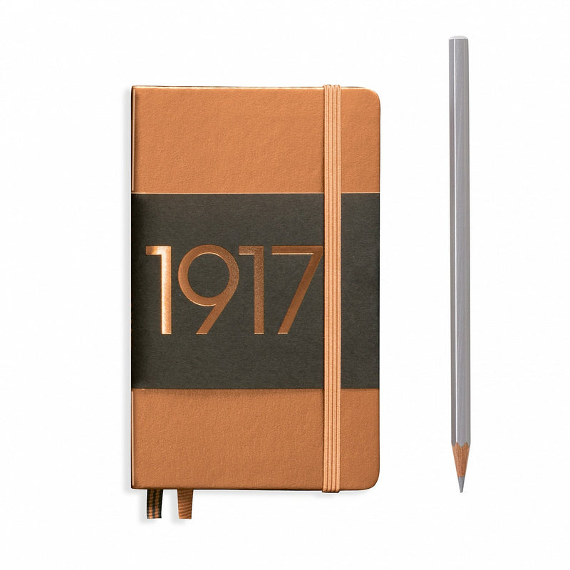 Leuchtturm 1917 Hardback Metallic A6 Notebook Lined