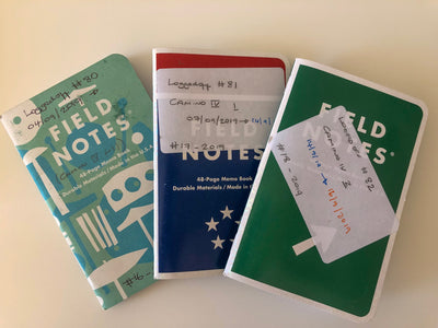 Notebooks on the road