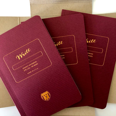 Copper Anniversary Edition Pocket Notebooks by Write Notepads & Co