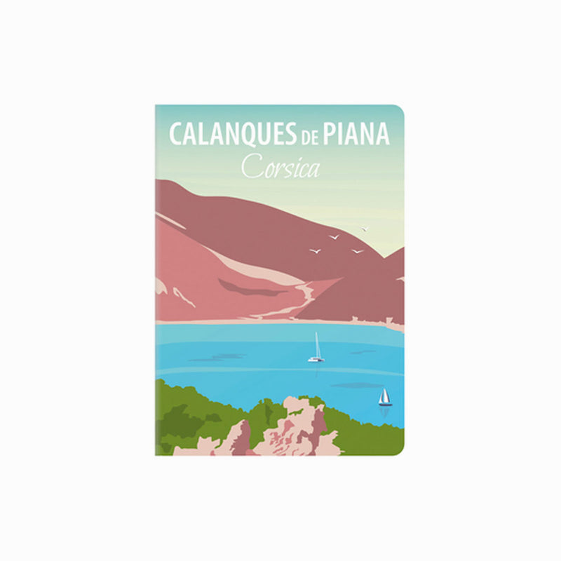 Clarefontaine A6 Notebook - Calanques de Piana