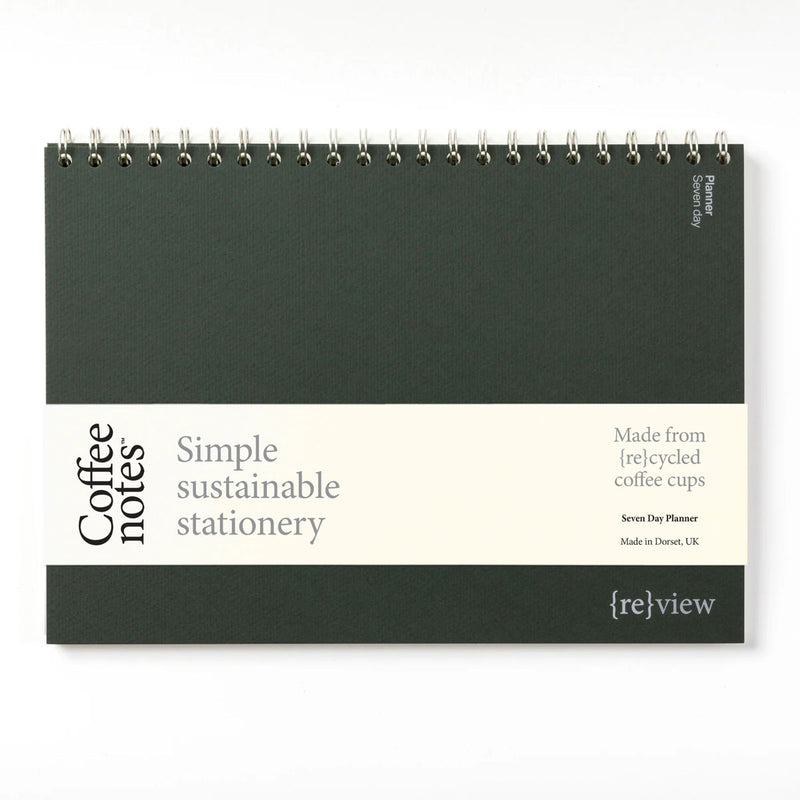 Coffeenotes - Weekly Planner Forest Green