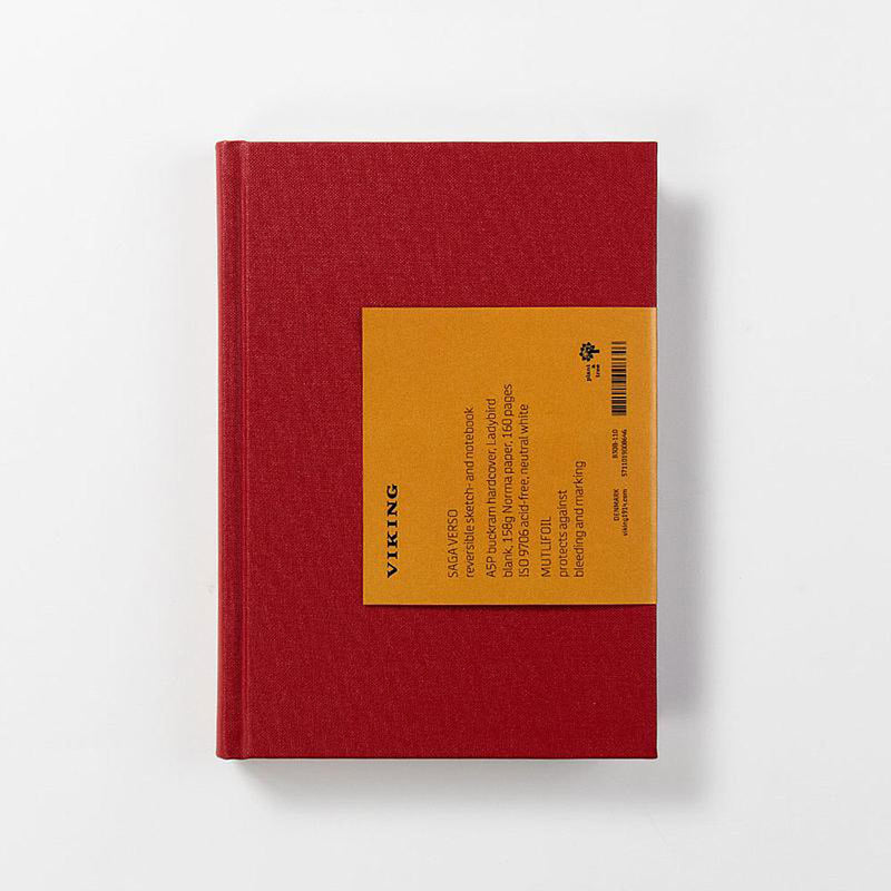 Viking Saga Verso 158 A5 Notebook - Solo Ladybird