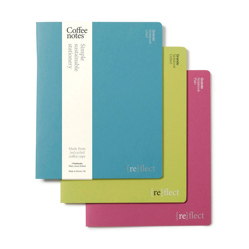Coffeenotes - Vibrant Notebooks Large