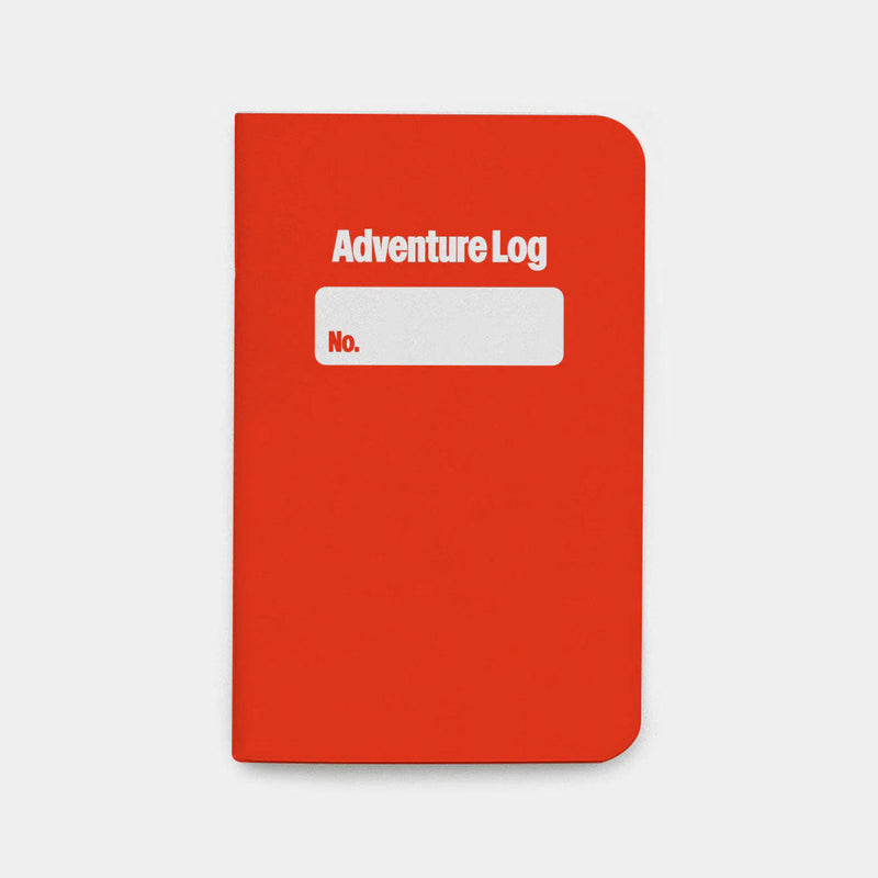 Word Notebooks Adventure Log Red