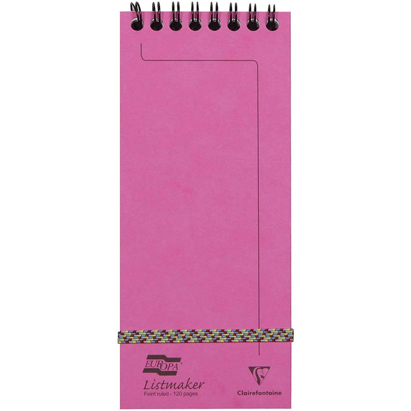 Clairefontaine Europa Listmaker - Pink