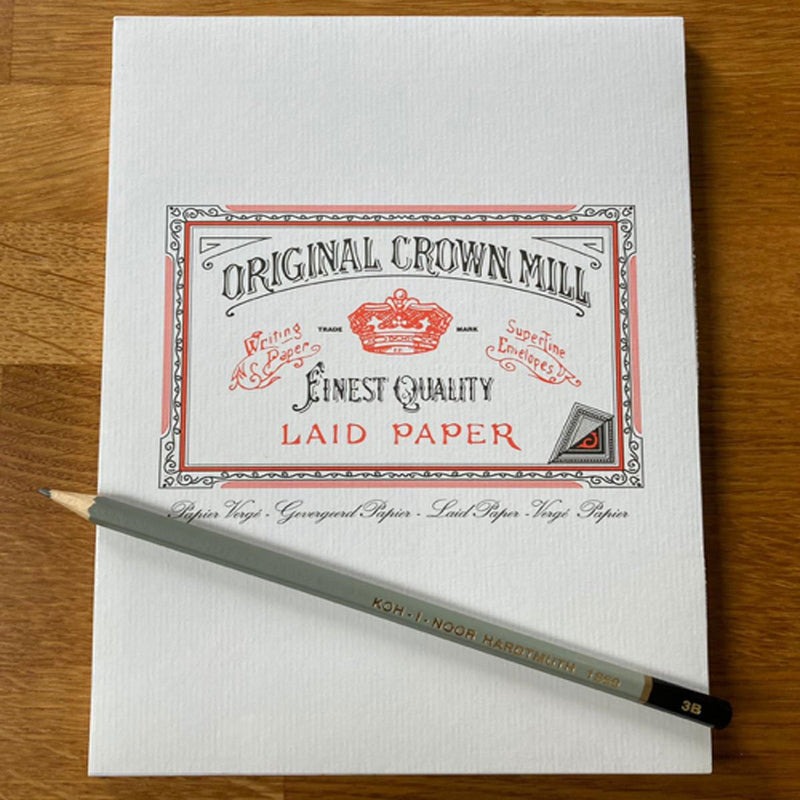 Crown Mill Original A5 pad - White