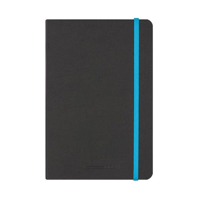 Endless Recorder Notebook - A5 Squared Black Regalia