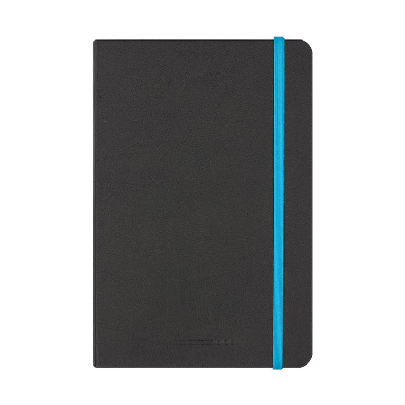 Endless Recorder Notebook - A5 Ruled Black Regalia