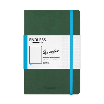 Endless Recorder Notebook - A5 Blank Forest Canopy Regalia