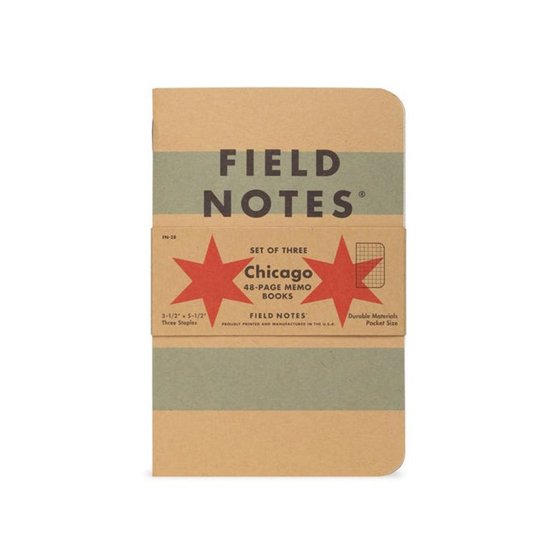 Field Notes - Chicago Edition Set of 3