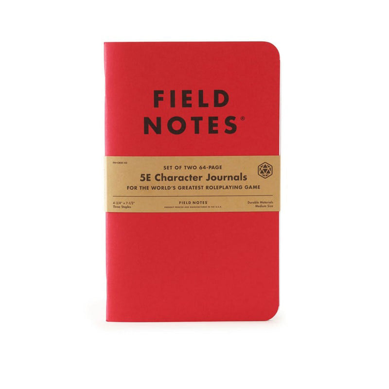 Field Notes - 5E Character Journal
