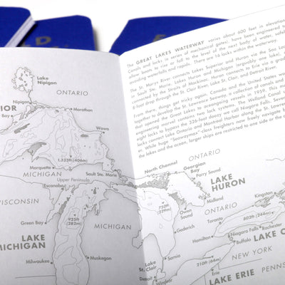 Field Notes - The Great Lakes Set of 5 Notebooks