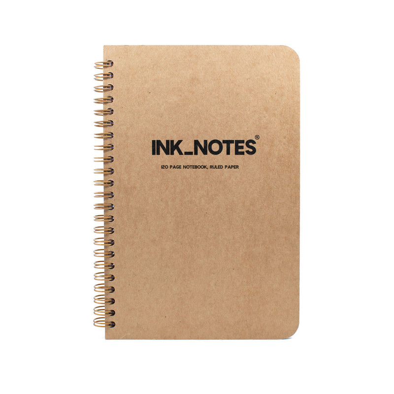 Ink Notes - Ring Bound Notebook - Large Lined