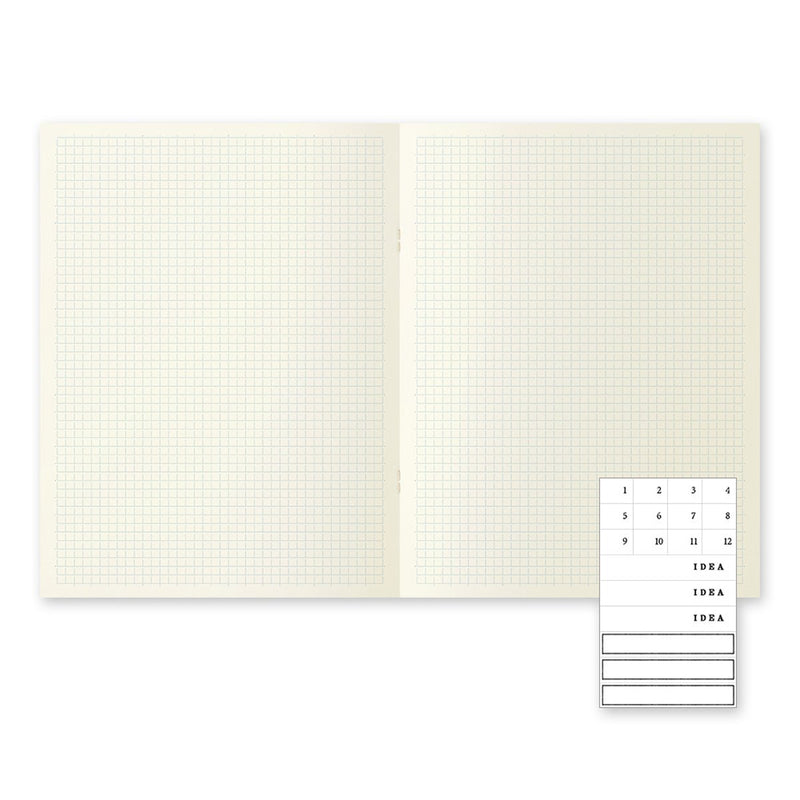 Midori MD A4 Notebook light - 3 Pack Grid