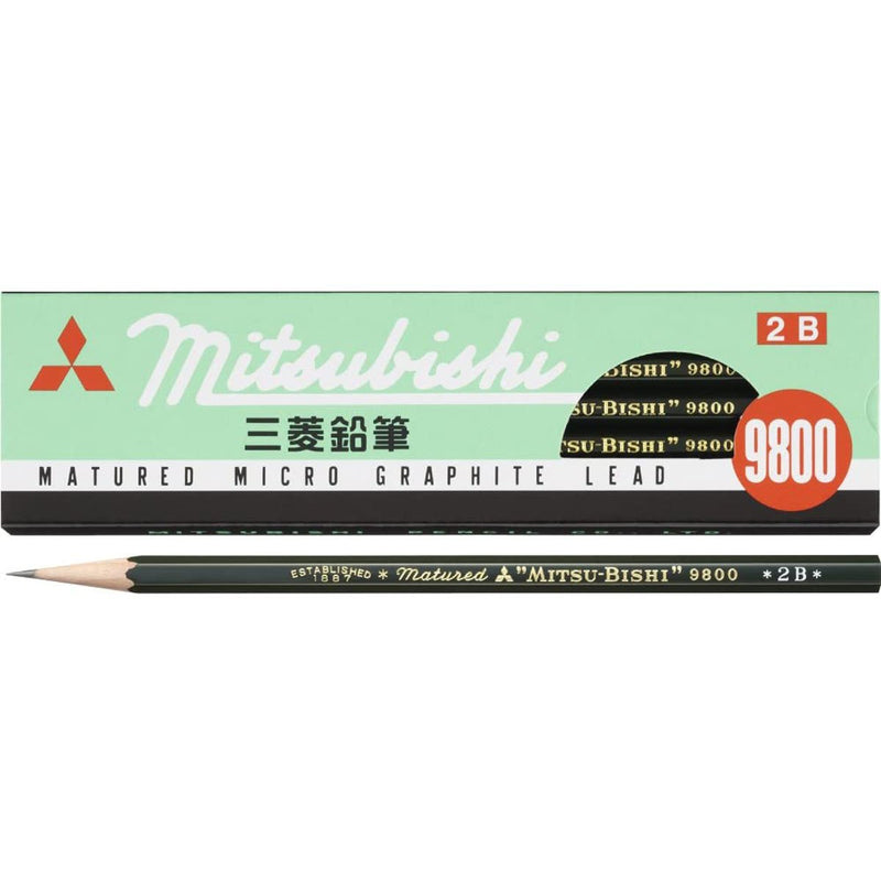 Mitsubishi 9800 Pencil - Single 2B