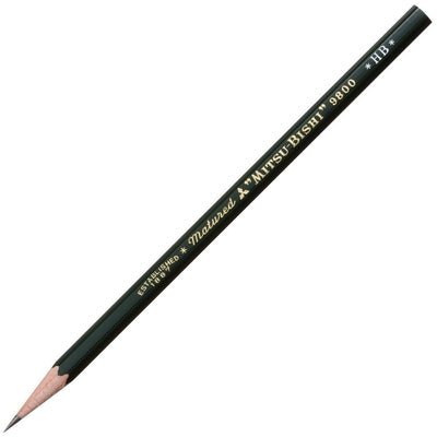 Mitsubishi 9800 Pencil - HB Single