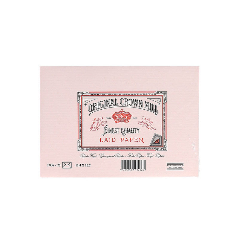 Crown Mill C6 Envelope - Pink
