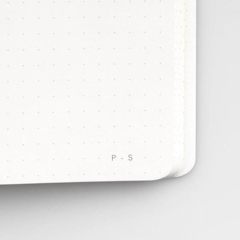 Public Supply - 5"x8" Notebook Dot Grid "White"
