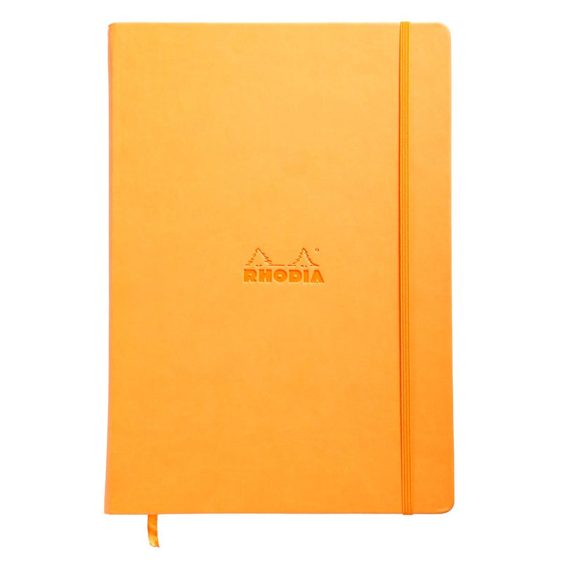 Rhodia A4 Hardback Notebook - Orange