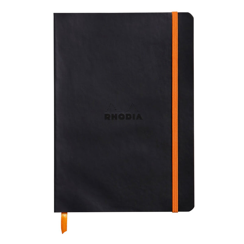 Rhodia A5 Soft Cover Notebook - Black