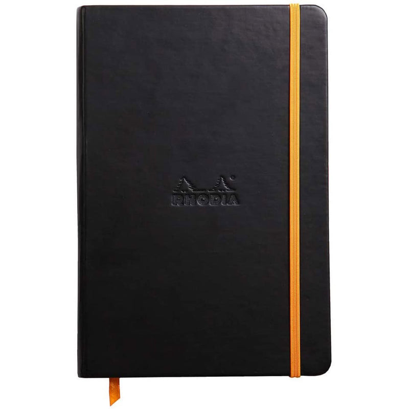 Rhodia A5 Hard Cover Notebook - Plain