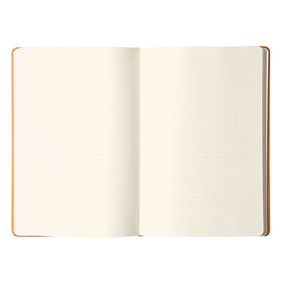 Rhodia A5 Web notebook Hard Cover Orange - Dot