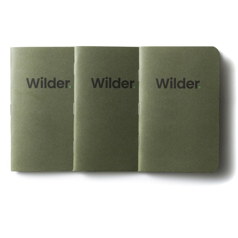 Wilder. Pack of 3 - Blank