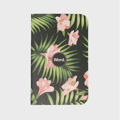 Word Notebooks - Limited Edition Aloha Leaves