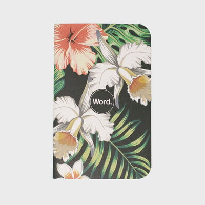 Word Notebooks - Aloha Flowers Limited Edition