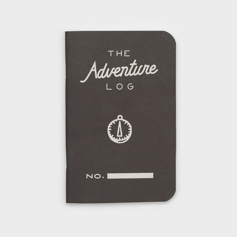 Word Notebooks - The Adventure Log - Black Set of 3