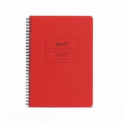 Write Notepads & Co - Dot Grid Notebook - Red