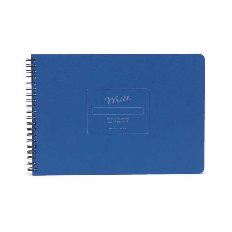 Write Notepads & Co - Weekly Planner - Blue