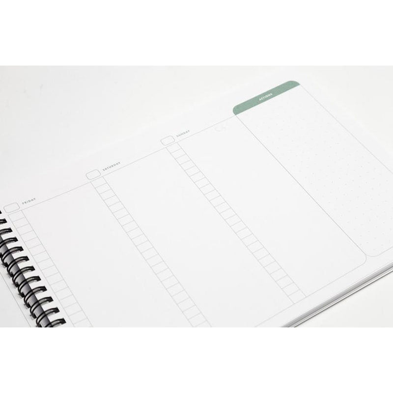 Write Notepads & Co - Weekly Planner - Red