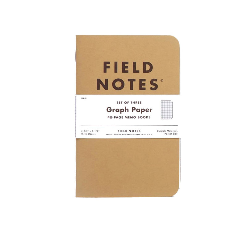 Field Notes - Graph Set of 3