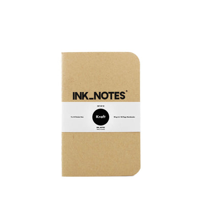 Ink Notes Pocket Notebooks - Pack of Three Dot Grid