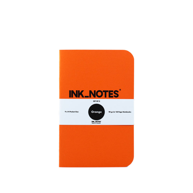 Ink Notes Pocket Notebooks - Pack of Three Graph