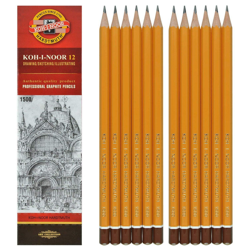 Koh-I-Noor 1500 12 Pack of Pencils
