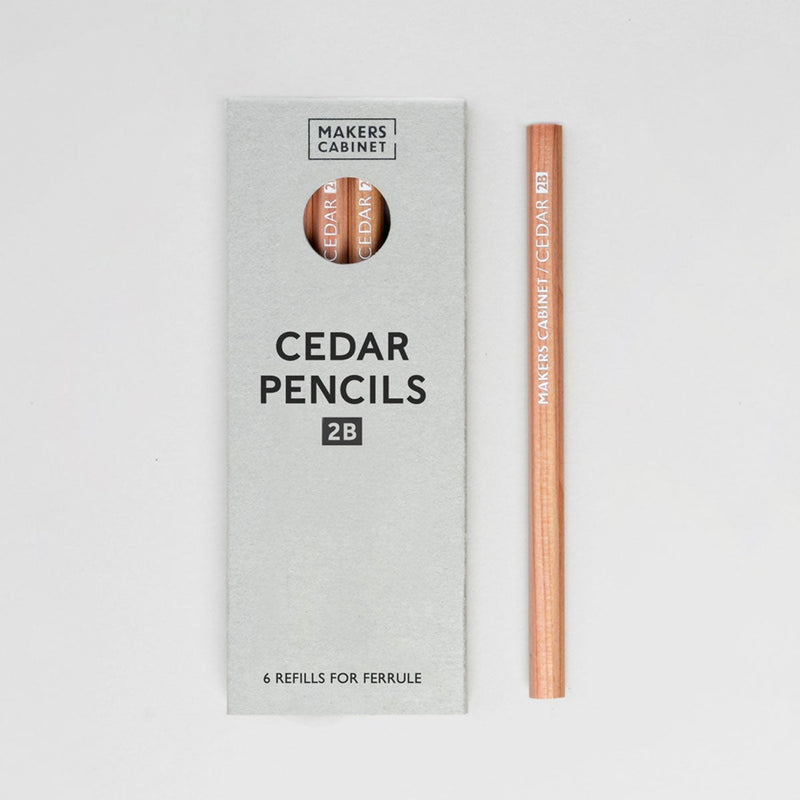Makers Cabinet - Refill Pencils for Ferrule 2B