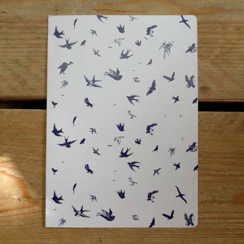 Personalised Stationery - Birds Notebooks Pack of 3