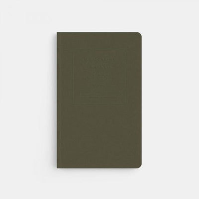 Public Supply - 5"x8" Notebook Lined "Olive"