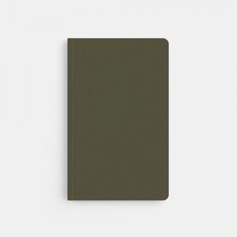 Public Supply - 5"x8" Notebook Dot Grid "Olive"