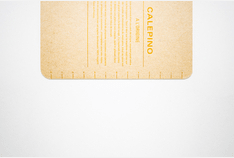 Calepino - Tasting Notebook